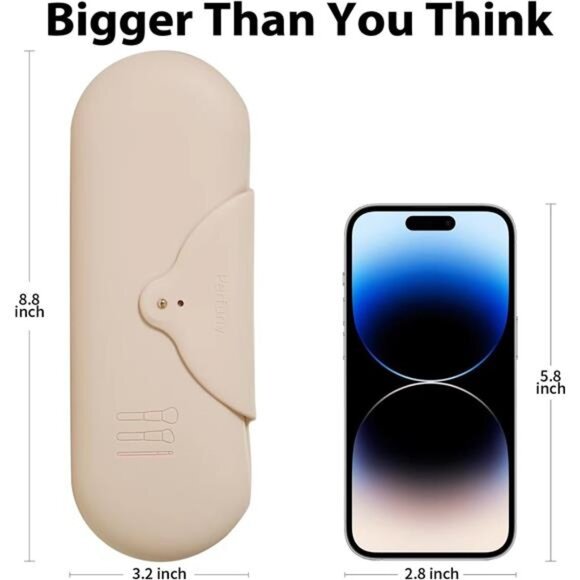 Travel Makeup Brush Holder Make up Bag Brushes Case - Picture 5 of 7